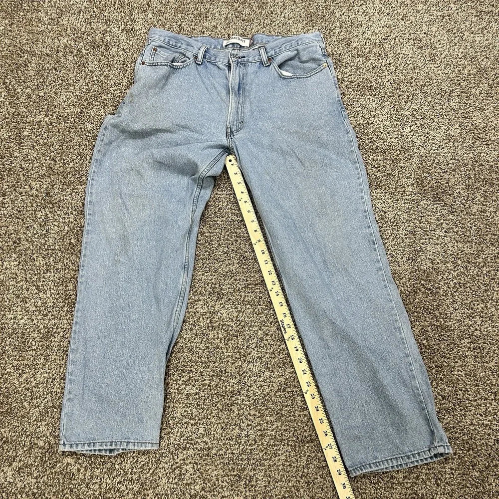 Vintage Levi's 550 Men's 38x32 Relaxed Fit Denim Light Wash